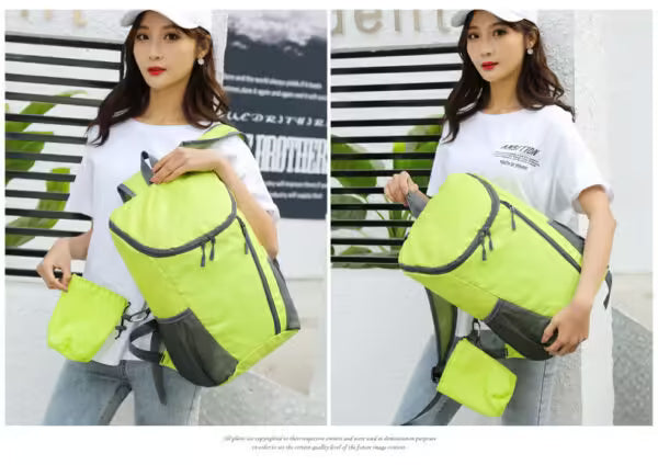 15L Lightweight Foldable Waterproof and large capacity Ultralight Outdoor Backpack