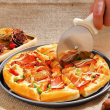 Roulette à pizza en acier inoxydable – Coupe-pizza compact pour pizza, pâtisserie et pâte