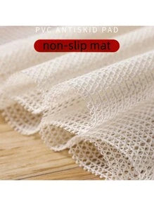 (70*200cm) 1 piece Tatami PVC Foam Anti-Slip Mesh Cloth Adsorption Bed Sheet Cushion Sofa Carpet Fixed Anti-Slip Device