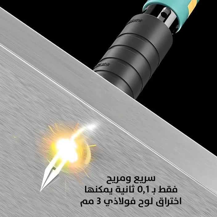 مسدس مسامير يدوي شديد التحمل - مسدس مسامير محمول باليد للخرسانة والصلب لأعمال النجارة والإصلاحات المنزلية والبناء