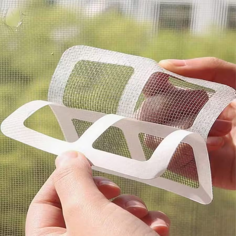 Lot de 10 grilles adhésives anti-cheveux pour bonde de douche, salle de bain, buanderie, baignoire et évier de cuisine.