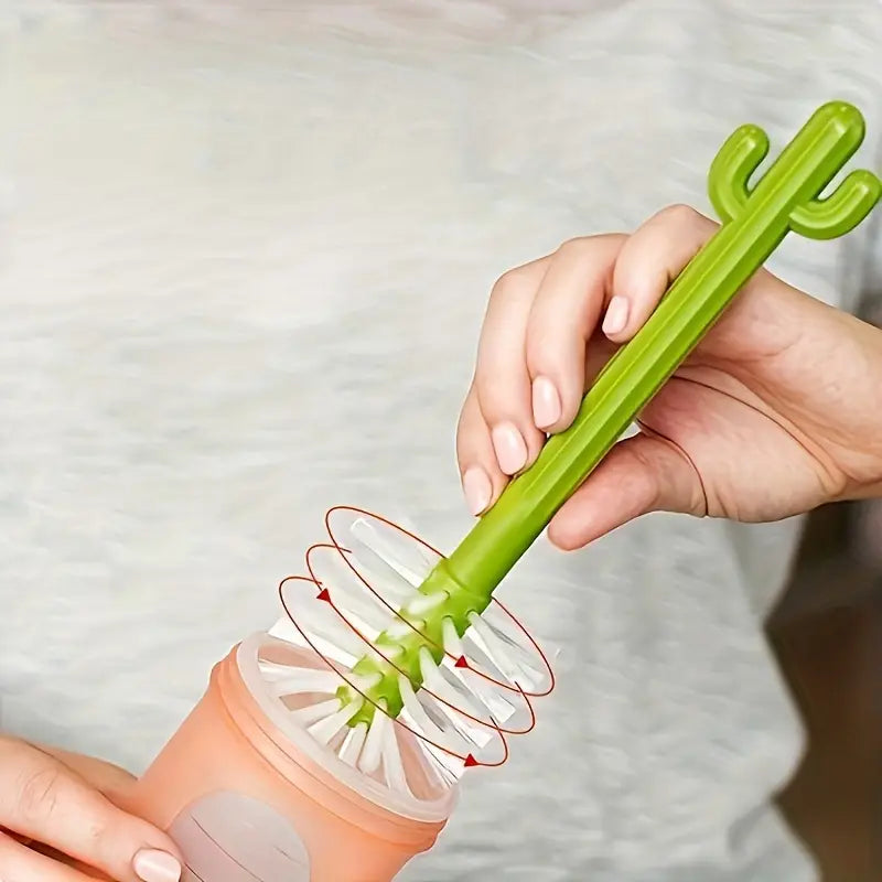 1 Set Cactus Cleaning Brush Set