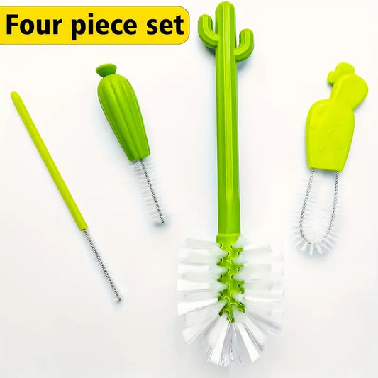 1 Set Cactus Cleaning Brush Set