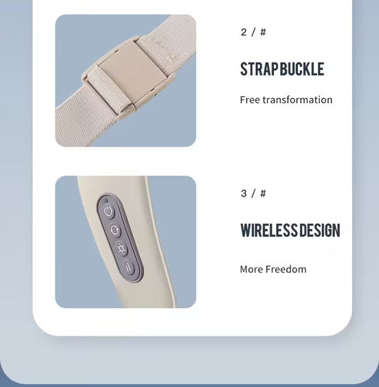 Foreverlily Wireless Neck and Back Massager