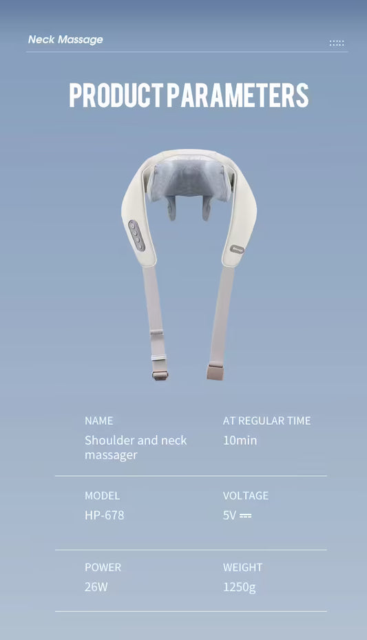 Foreverlily Wireless Neck and Back Massager