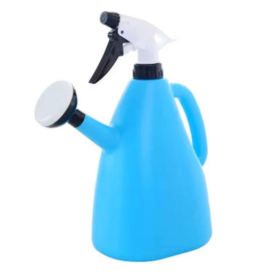 Arrosoir en plastique de 1 L – Bouilloire à pulvérisation à pression réglable pour plantes de jardin d'intérieur et d'extérieur 