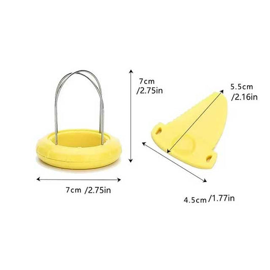 1PC Detachable Kiwi & Fruit Peeler – Stainless Steel Kitchen Tool for Lemon, Salad & Cooking Prep