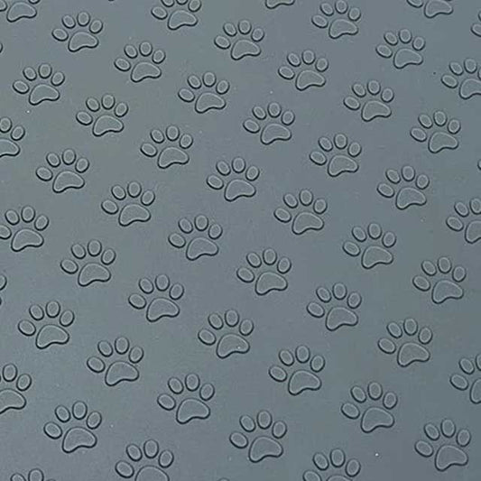 1PC Paw Print Silicone Pet Mat – Leak-Proof, Spill-Proof Feeding Mat for Cats & Dogs, Easy to Clean