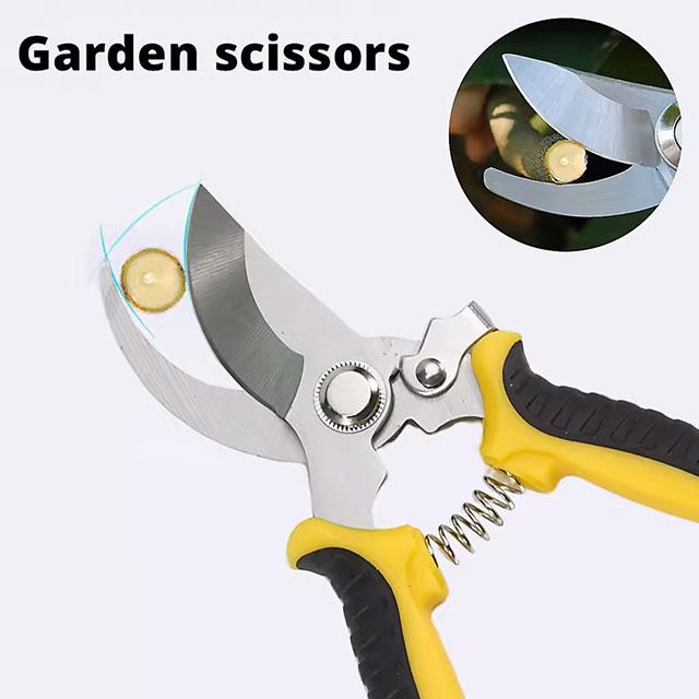 1PC Professional Garden Pruning Shears – Sharp Bypass Tree Trimmers, Secateurs & Hand Clippers