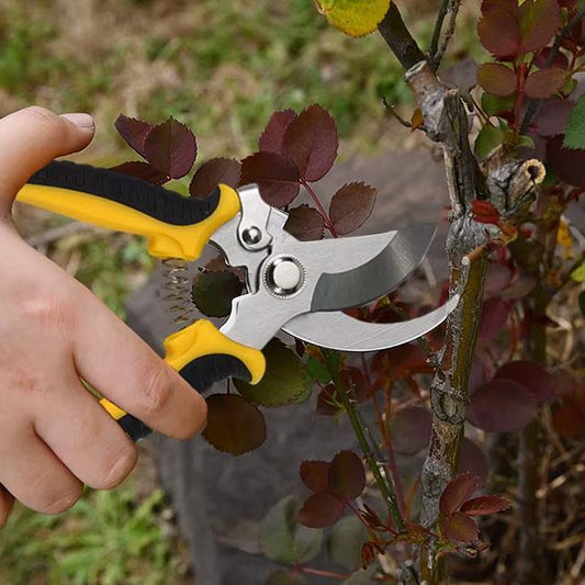 1PC Professional Garden Pruning Shears – Sharp Bypass Tree Trimmers, Secateurs & Hand Clippers