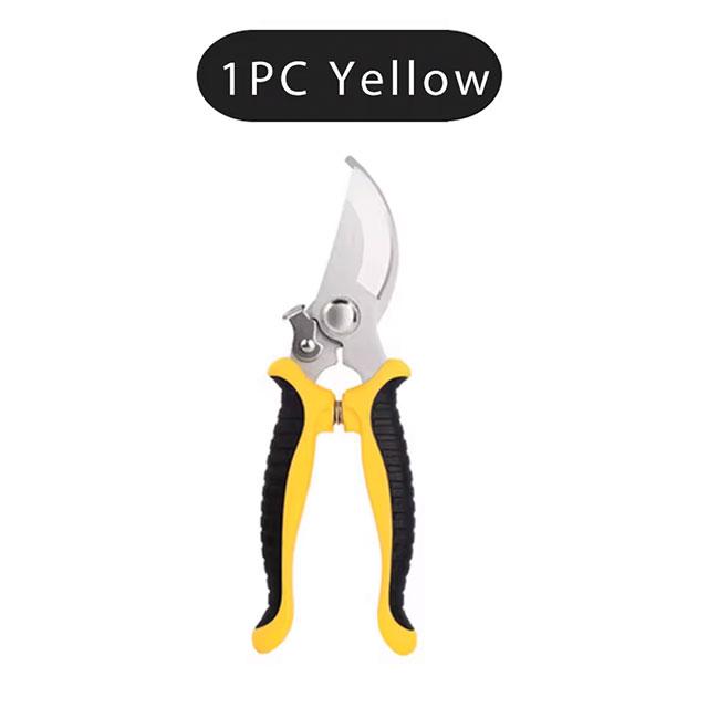 1PC Professional Garden Pruning Shears – Sharp Bypass Tree Trimmers, Secateurs & Hand Clippers