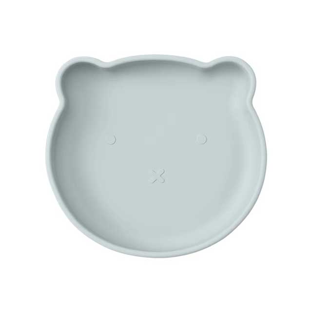 1PC Silicone Baby Suction Plate – Cartoon Bear Shape Baby Feeding Dish for Toddlers | Non-Slip Training Plate & Food Storage Tableware