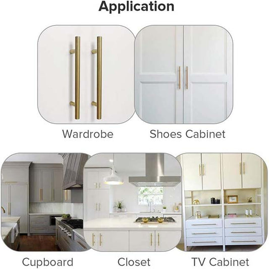 1PC Stainless Steel Cupboard Door Handle – Cabinet &amp; Kitchen Drawer Pull Hardware Knob