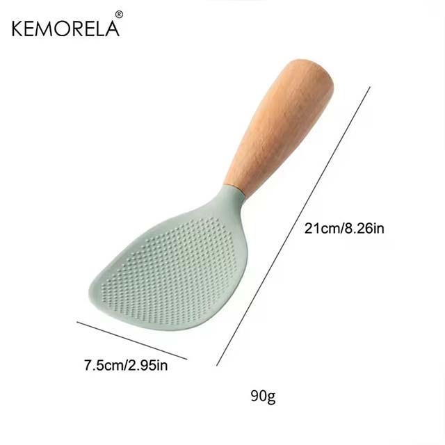 Heat-Resistant Silicone Cooking Spoon – Non-Stick, Anti-Slip & Anti-Scalding Kitchen Utensil
