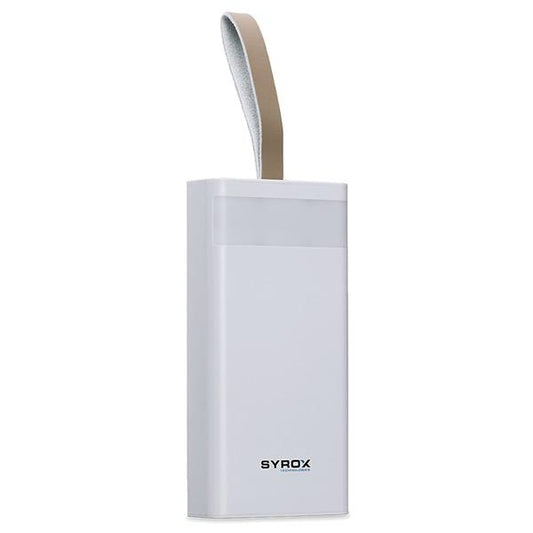 Batterie externe Syrox 50 000 mAh avec indicateur LED et lampe torche