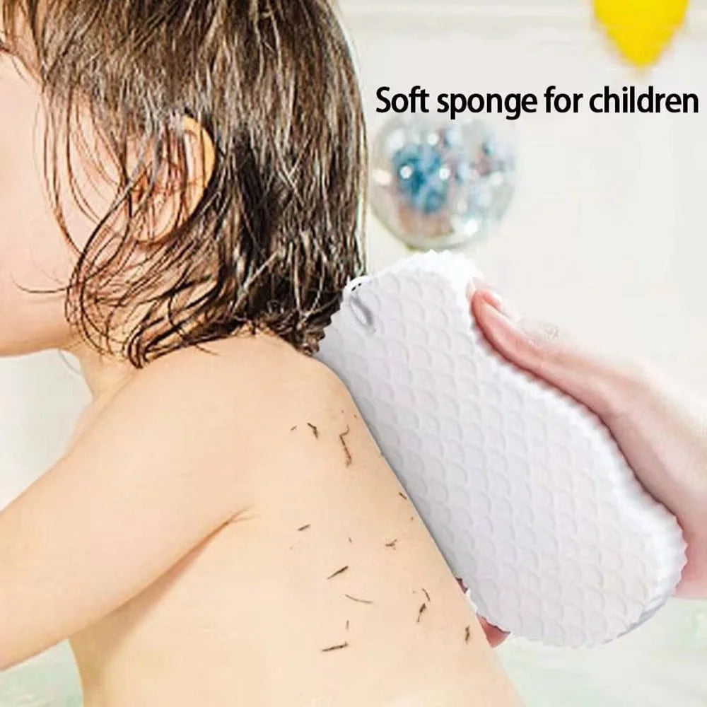 Ultra Soft Bath & Shower Sponge – Gentle Body Cleansing Sponge for Daily Bathing and Skincare