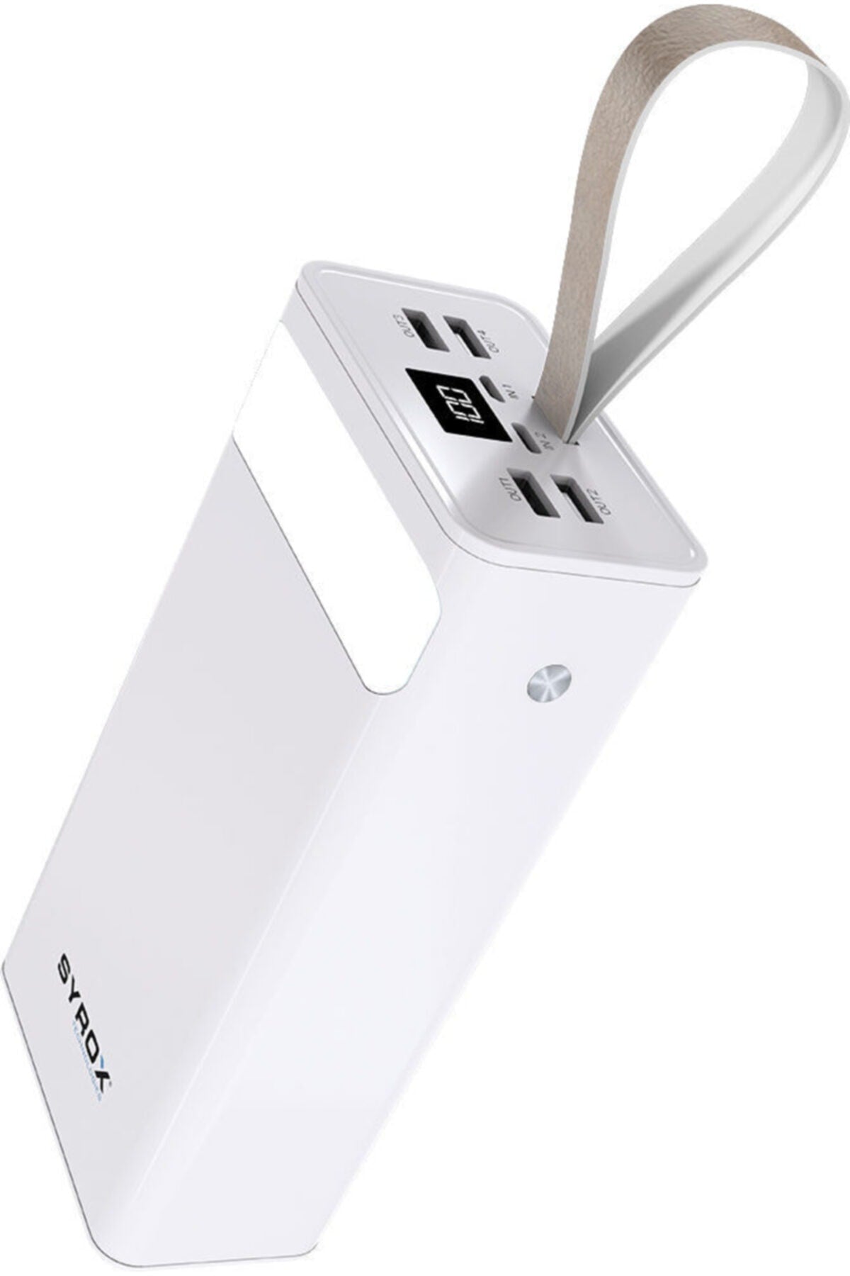 Batterie externe Syrox 50 000 mAh avec indicateur LED et lampe torche