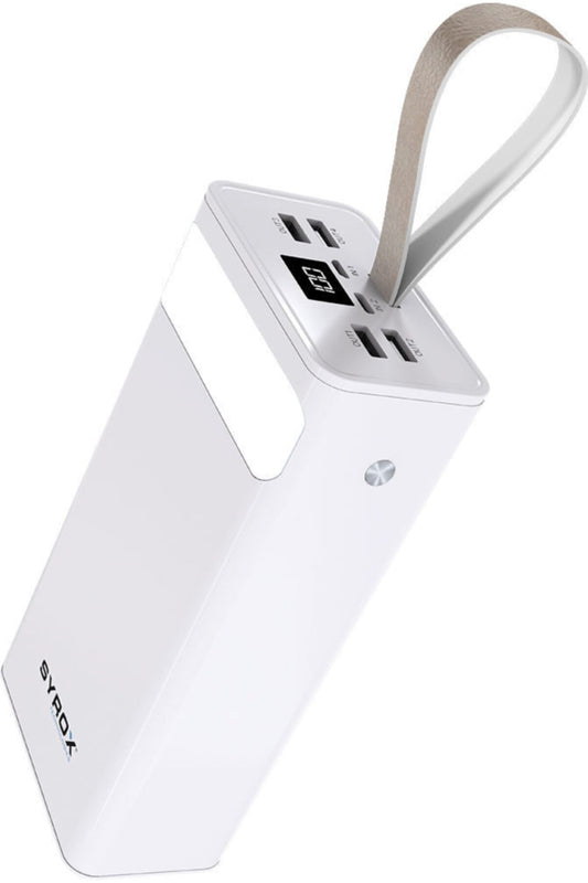 Batterie externe Syrox 50 000 mAh avec indicateur LED et lampe torche