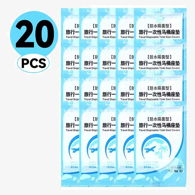 1PC Disposable Toilet Seat Cover Mat – Portable Travel Safety Toilet Seat Paper Pads, Waterproof Cushion for Bathroom Accessories