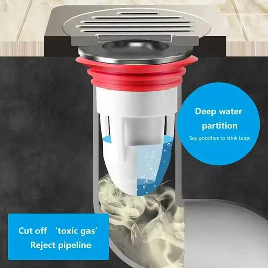 1PC Floor Drain Bullet Anti-Odor Core – Deodorization Drainage Pipe & Sewer Pest Control Device, No Peculiar Smell