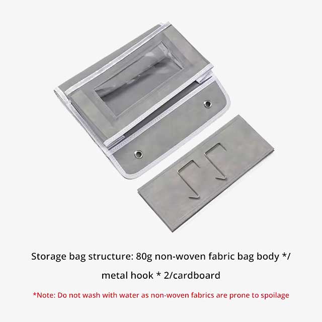 1pc Four-Layer Door Hanging Fabric Organizer Bag – Storage for Sundries, Underwear, Socks & Accessories