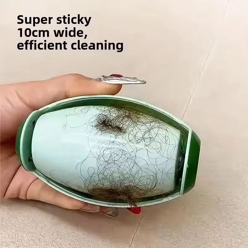 1 rouleau anti-peluches réutilisable et lavable – Outil adhésif puissant pour nettoyer les vêtements, les poils d'animaux et les meubles