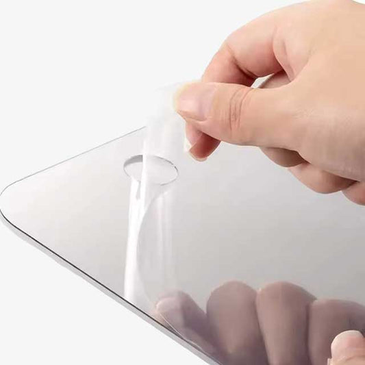 1PCS Acrylic Mirror with Wall Suction – Portable Shower Mirror for Shaving & Makeup, Ideal Bathroom & Travel Accessory