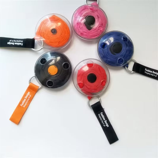 Pratique et compacte : Sac de courses pliable ultra-compact pour un rangement facile à transporter 