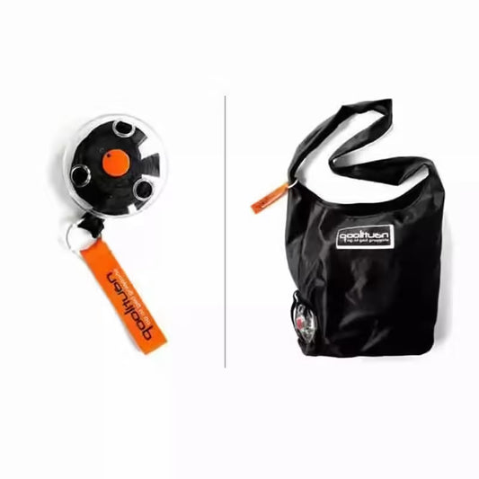 Pratique et compacte : Sac de courses pliable ultra-compact pour un rangement facile à transporter 