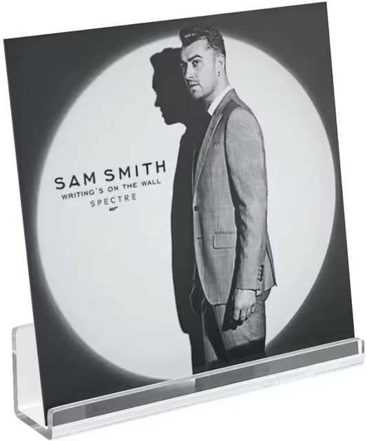 Présentoir mural pour disques vinyles en acrylique transparent