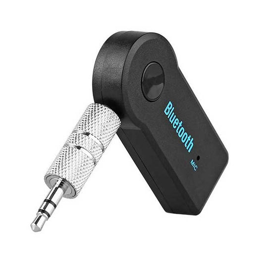 2-in-1 Wireless Bluetooth 5.0 Audio Receiver Adapter – 3.5mm AUX Jack for Car, Music, A2DP, Headphones & Hands-Free Calls