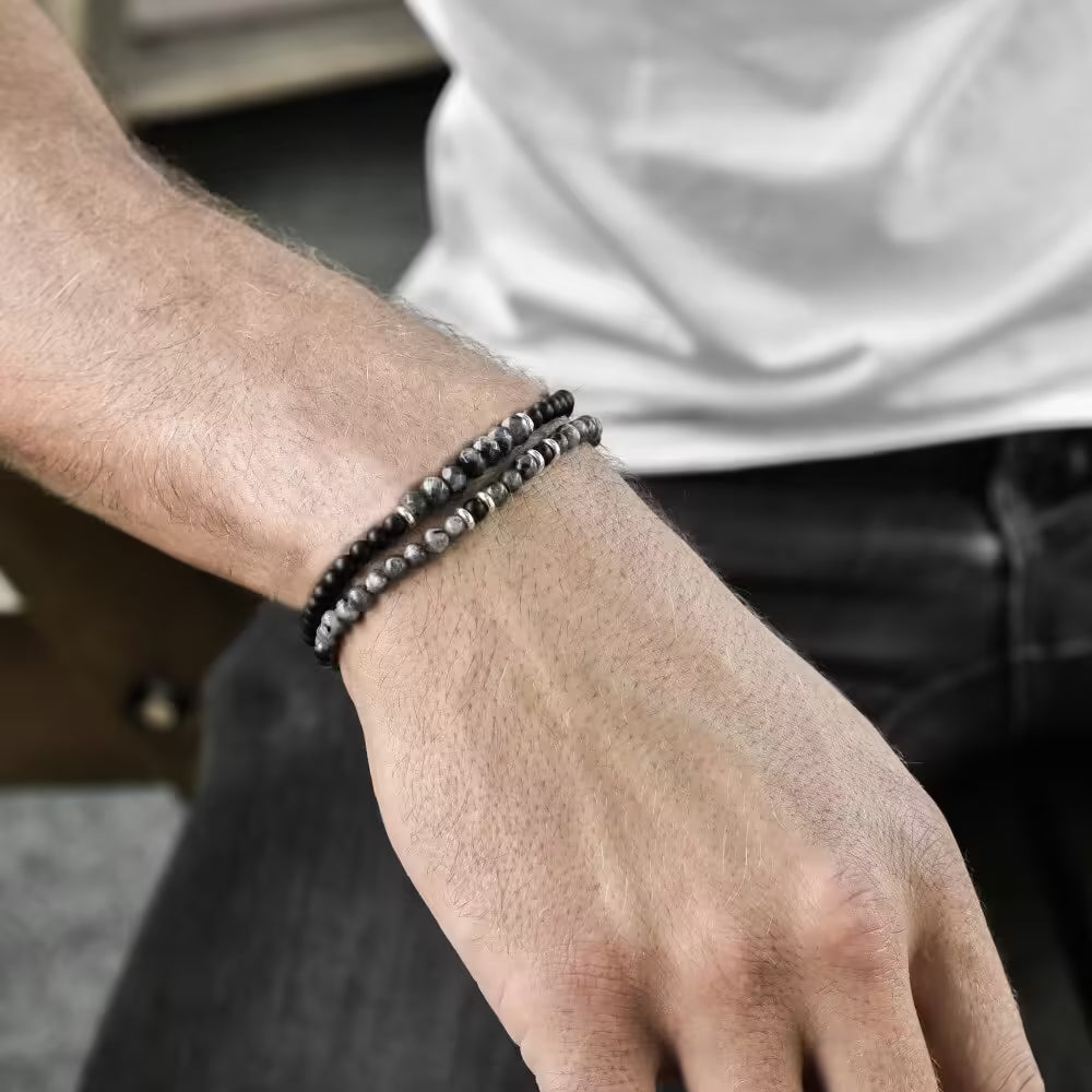 طقم سوار من الخرز مكون من قطعتين (EGBT291)