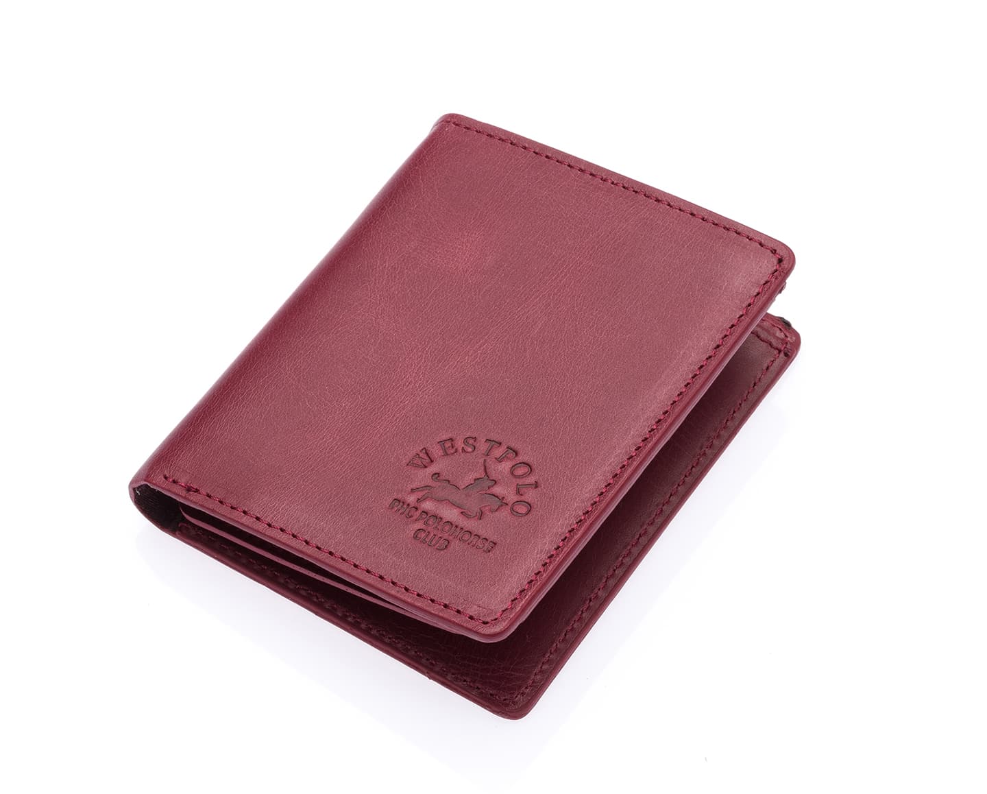Westpolo Martini Genuine Leather Men's Wallet Card Holder With Large Card Holder Compartment (1590C)