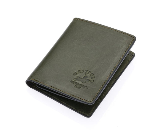 Westpolo Martini Genuine Leather Men's Wallet Card Holder With Large Card Holder Compartment (1590C)