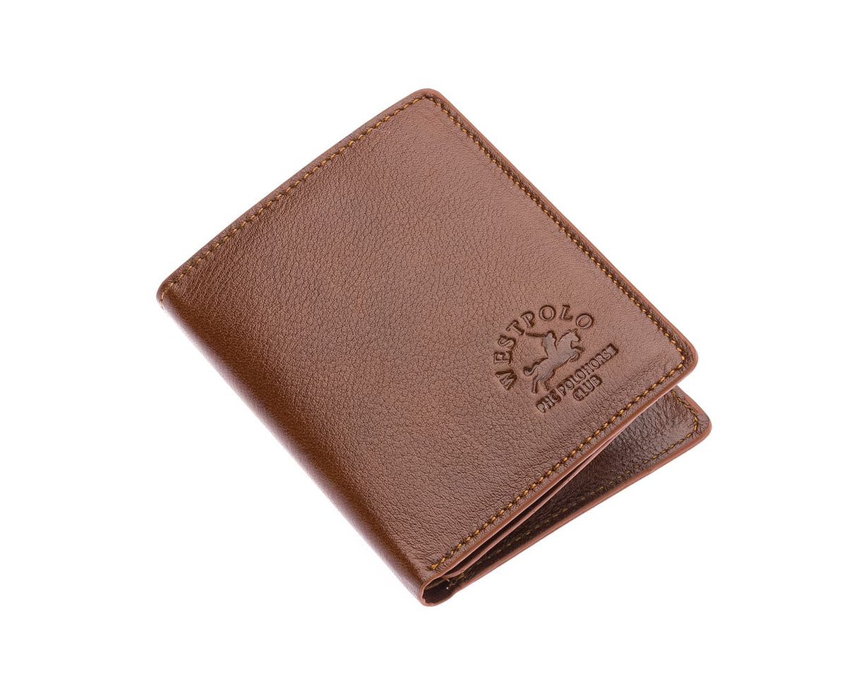 Westpolo Martini Genuine Leather Men's Wallet Card Holder