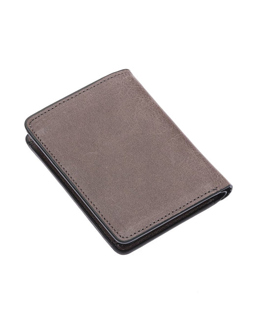 Westpolo Pimm Large Card Holder with Divided Edges Painted Unisex Genuine Leather Wallet Card Holder (250C)