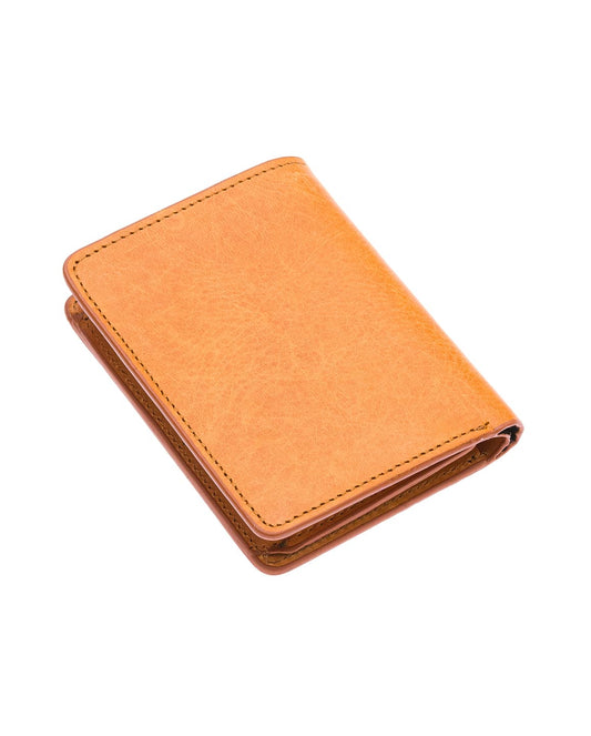 Westpolo Pimm Large Card Holder with Divided Edges Painted Unisex Genuine Leather Wallet Card Holder (250C)