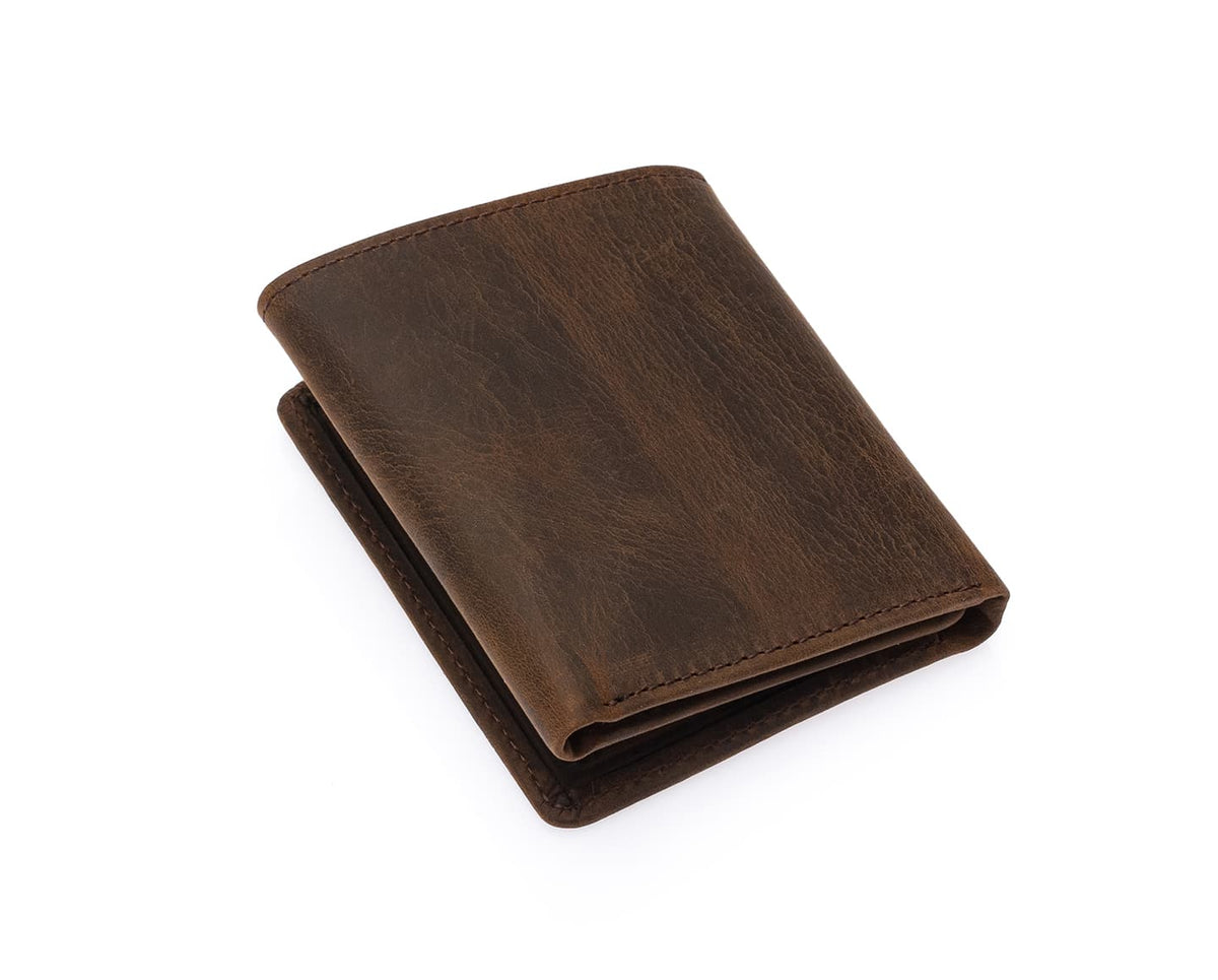 Portefeuille homme Westpolo en cuir véritable (1646)