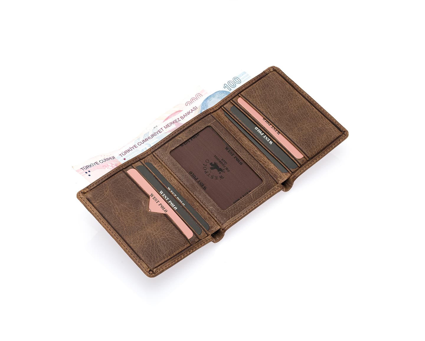 Westpolo Genuine Leather Men's Wallet (1646)