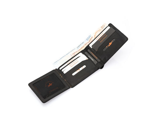 Westpolo Genuine Crazy Leather Men's Wallet (150C)