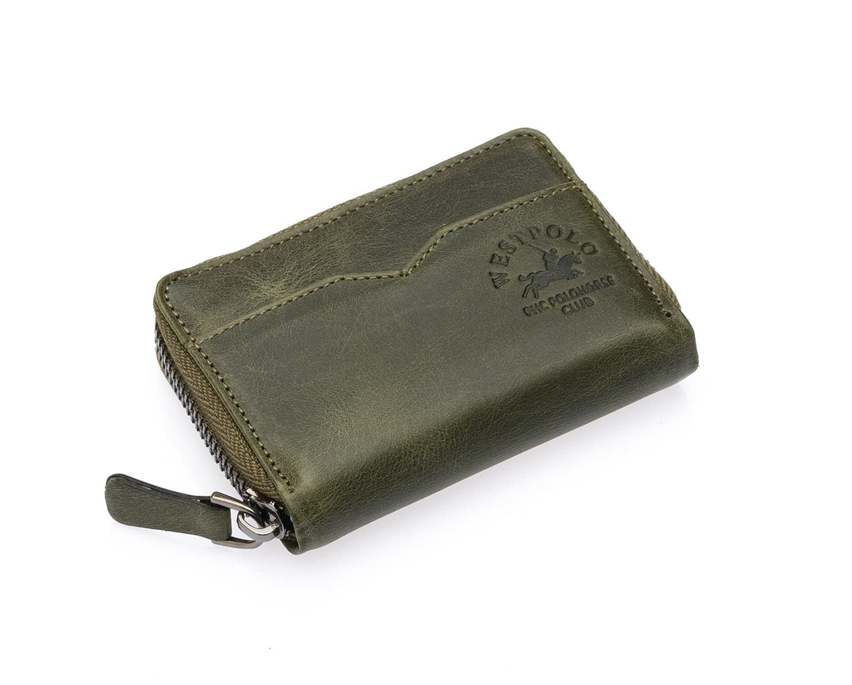 Portefeuille homme Westpolo en cuir Crazy véritable (627C)