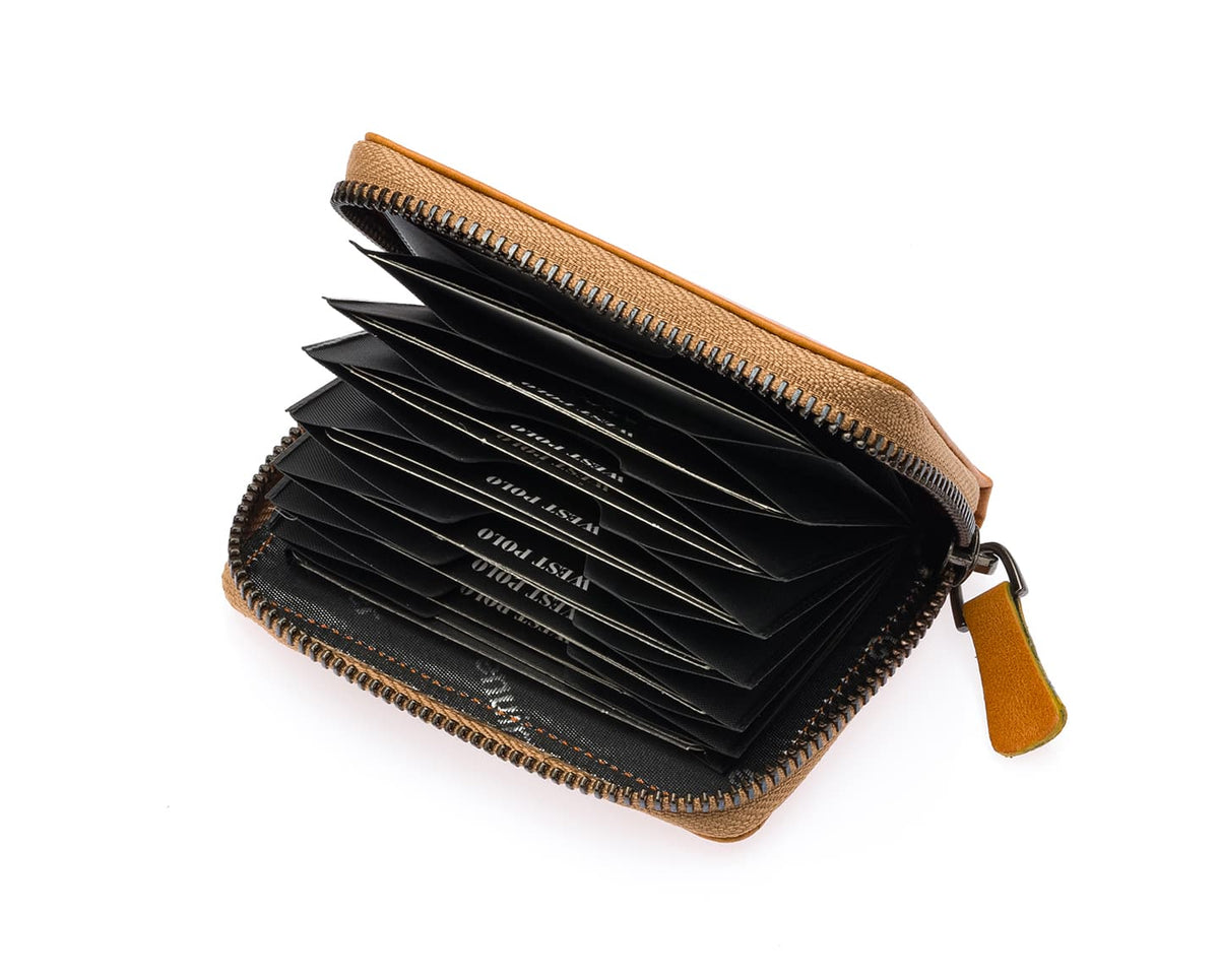 Portefeuille homme Westpolo en cuir Crazy véritable (627C)