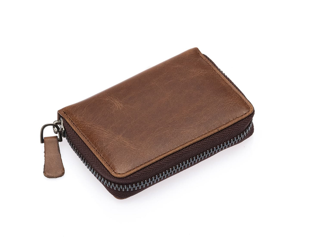 Portefeuille homme Westpolo en cuir Crazy véritable (627C)
