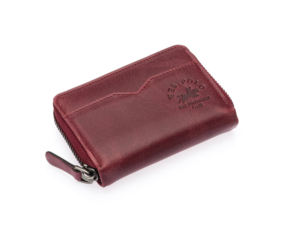 Portefeuille homme Westpolo en cuir Crazy véritable (627C)