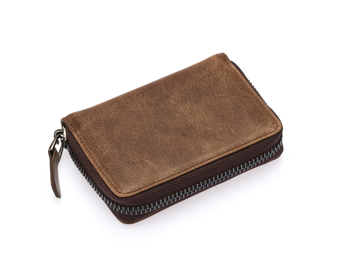Portefeuille homme Westpolo en cuir Crazy véritable (627C)