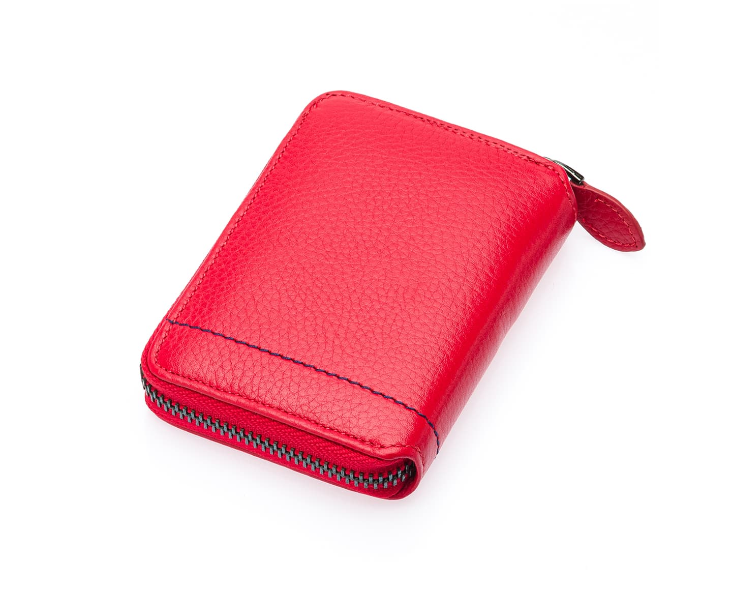 Westpolo Vega Big Card Holder Zippered Unisex Genuine Leather Wallet (1695)