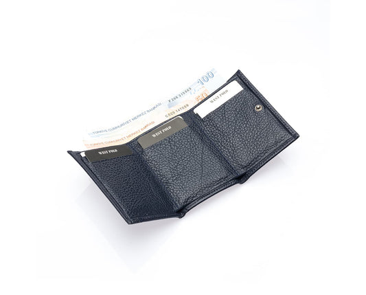 Portefeuille unisexe en cuir véritable Westpolo (2732)