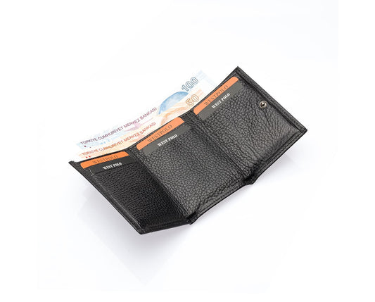 Portefeuille unisexe en cuir véritable Westpolo (2732)