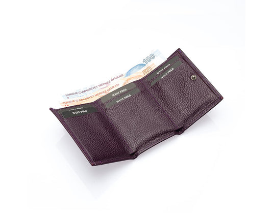 Portefeuille unisexe en cuir véritable Westpolo (2732)