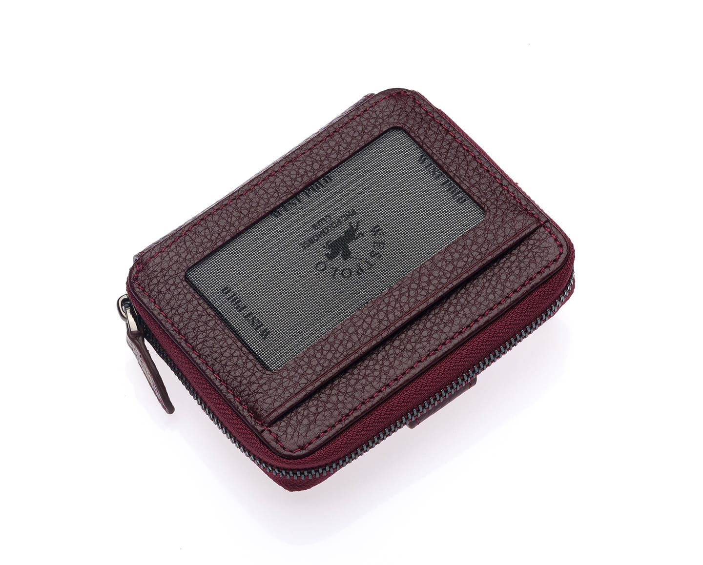 Portefeuille porte-cartes unisexe en cuir véritable Westpolo (1595)